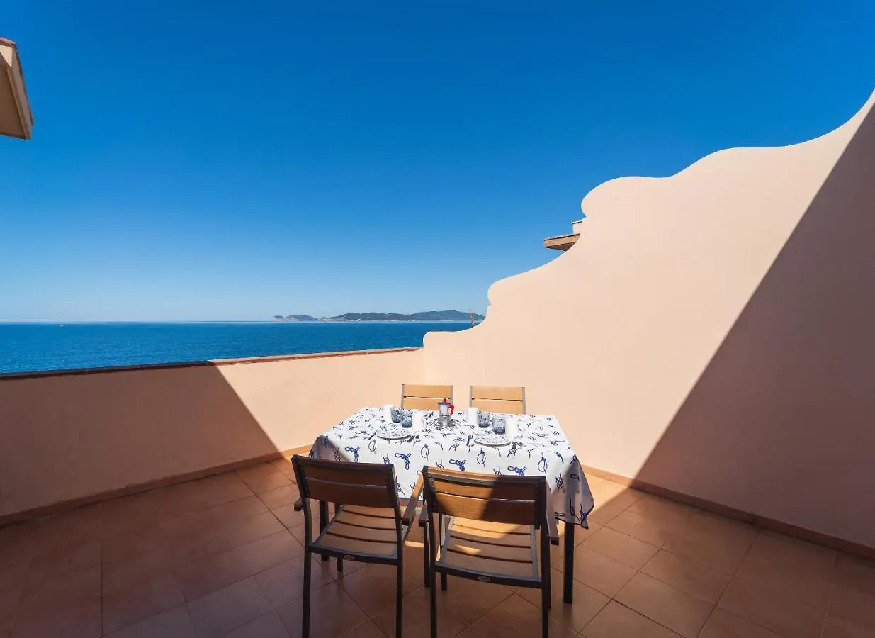 Sea Front Terrace Marco Polo Apartment Alghero